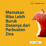 Memakan Riba Lebih Buruk Dosanya dari Perbuatan Zina