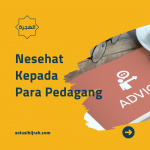 Nesehat Kepada Para Pedagang
